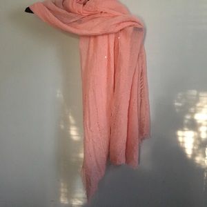 Scarf with sequins very soft